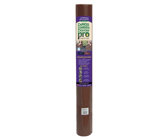 Dewitt Weed Barrier Pro Landscape Fabric In Brown 3' X 100' Refill (2 Pack)