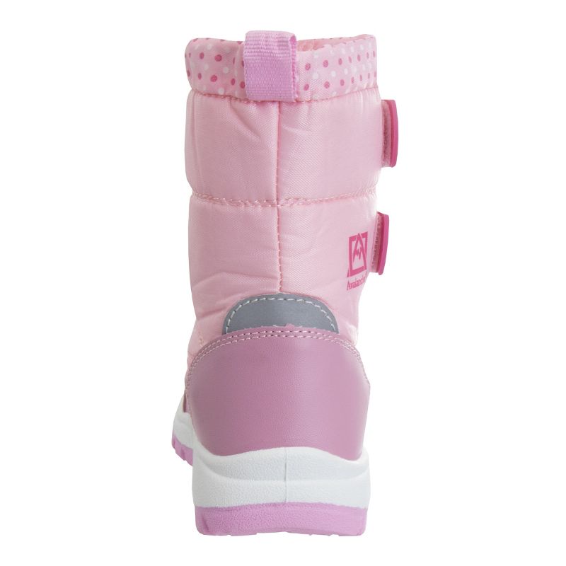 Avalanche Dots Girls' Hook and Loop Snowboots. (Little Kids/Big Kids), 5 of 9