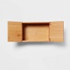 10 X 6 X 5 Hinged Bamboo Countertop Organizer - Brightroom™ : Target