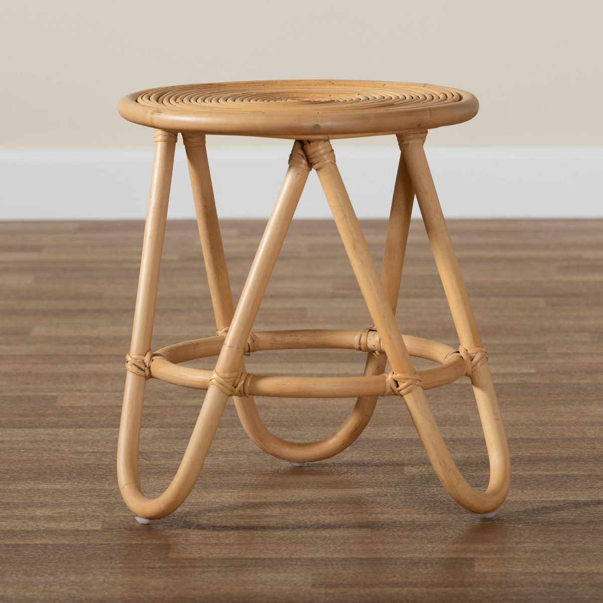 Rinjani Rattan End Table Natural/Brown - bali & pari - thumbnail 7