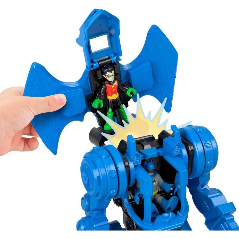 Fisher-Price Imaginext DC Super Friends Batman Playset Robo Command Center, 4 of 8