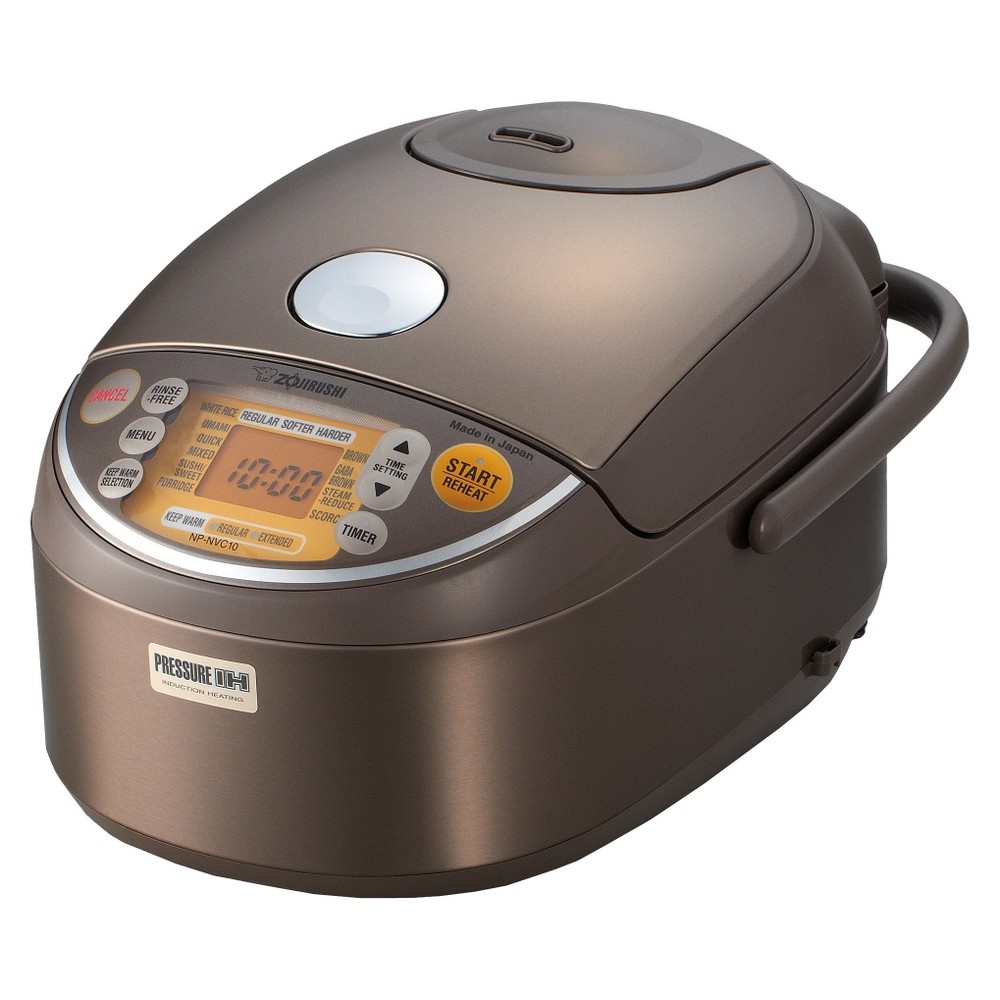 Zojirushi Induction Heating Pressure Rice Cooker &amp; Warmer - Stainless Steel/, 5.5 cup