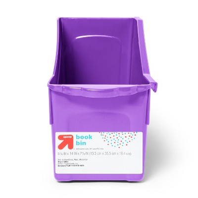 Book Storage Bin Purple - up & up™