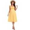 Maternity  Boho Flowy Dresses  A Line Casual Sundress - 3 of 3