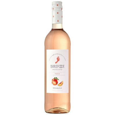 Barefoot Cellars Fruitscato Peach Moscato Sweet Wine - 750ml Bottle