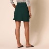 Women's Ponte A-Line Mini Skirt - Pull-On Stretch Fit for Effortless Style Dark Green - 3 of 4