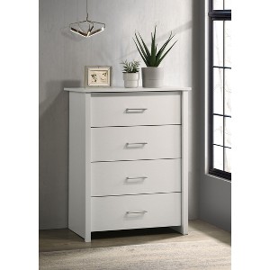 Sapphtopaz Modern Dresser with Drawers Wide Drawer Organizer with Black Metal Handles Versatile Storage and Organization for Bedroom,Entryway - 1 of 4