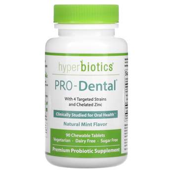 Hyperbiotics PRO-Dental, Natural Mint , 90 Chewable Tablets