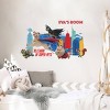 RoomMates DC Super Pets Peel & Stick Giant Kids' Wall Decals Blue - 2 of 4