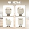 CAVINAS 360 Degree Swivel Barrel Chair Comfy Round Accent Sofa Chair Lounge Chair for Living Room - 3 of 4