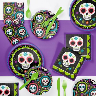 "Day of the Dead" Party Supplies Kit