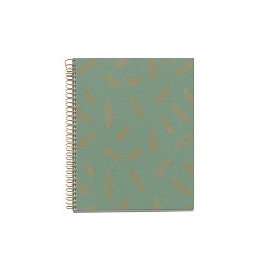 Miquel Rius 4 Subject Lined Notebook, A5 (8.27" x 5.83"), 120 Sheets, Heavyweight Paper, Subjects Separated by Color, Laminated Board Cover - 1 of 1