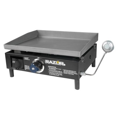 Captiva Designs E02gr010 2-burner Propane Gas Flat Top Grill And Griddle -  Black : Target