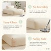 YOOCOZZ Oversized Sectional Compressed Sofa with Backrest, Legless and Freely Movable Design - 3 of 4