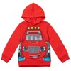 Blaze and the Monster Machines Toddler Boys Fleece Pullover Hoodie & Pants Set Red/Black  - 2 of 4