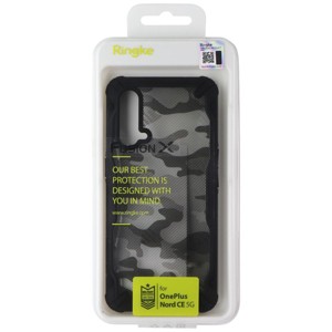 Ringke Fusion X Series Case for OnePlus Nord CE 5G - Black Camo - 1 of 1