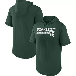 NCAA Michigan State Spartans Men's Short Sleeve Hooded T-Shirt