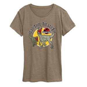 Women's - Jurassic World - Raptor Trainer Short Sleeve Graphic T-Shirt - 1 of 3