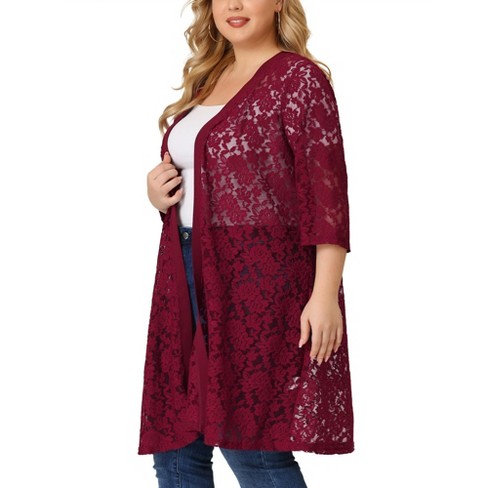 Womens 2025 lace cardigan