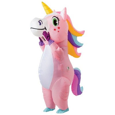 Joyfy Adult Halloween Inflatable Costume Unicorn Inflatable Blow Up Costume for Halloween Dress up Party