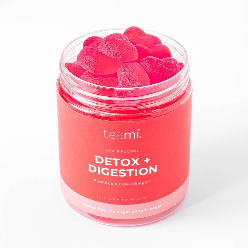 Teami Detox &#38; Digestion Vegan Vitamin Gummies - 60ct, 4 of 10
