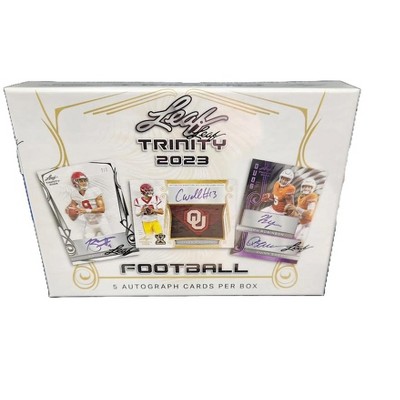 2023 Leaf Trinity Football Hobby Box : Target