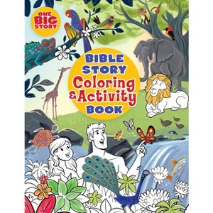Bible Story Coloring and Activity Book - (One Big Story) by  B&h Kids Editorial (Hardcover) - 1 of 1