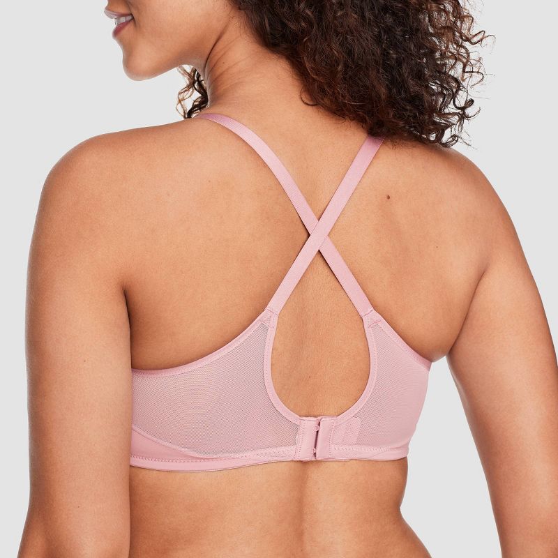Warners® Simply Perfect® Underarm Smoothing with Mesh Underwire Lightly Lined Convertible T-Shirt Bra RA9461T, 3 of 3