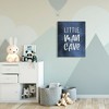 Stupell Industries Little Man Cave Text Over Navy Blue Watercolor Pattern - 2 of 4