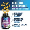 Vitamin B Complex Vitamin B Supplement - B-Complex Vitamins with B12, B6, B9 - 60 Capsules By Nature's Nutrition - 4 of 4