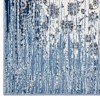 Modway Chiara 5x8 Area Rug – Distressed Floral Lattice, Moroccan Blue, Low Pile - 2 of 4