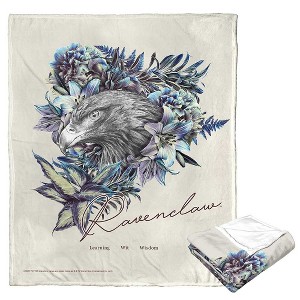 Warner Bros. Harry Potter Ravenclaw Silk Touch Throw Blanket 50x60 Inches - 1 of 4