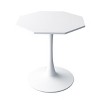 ODK 31.5" Modern Octagonal Dining Table, Pedestal Dining Tables with MDF Table Top for 2-4,Tulip Table Coffee Tables with Round Top for Living Room - 3 of 4
