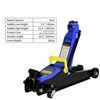 VisioGear Floor Jack, 2 Ton Low Profile Floor Jack with Single Piston Quick Lift Pump, Black&Blue, 22.19"*8.7"*5.24" - 3 of 4