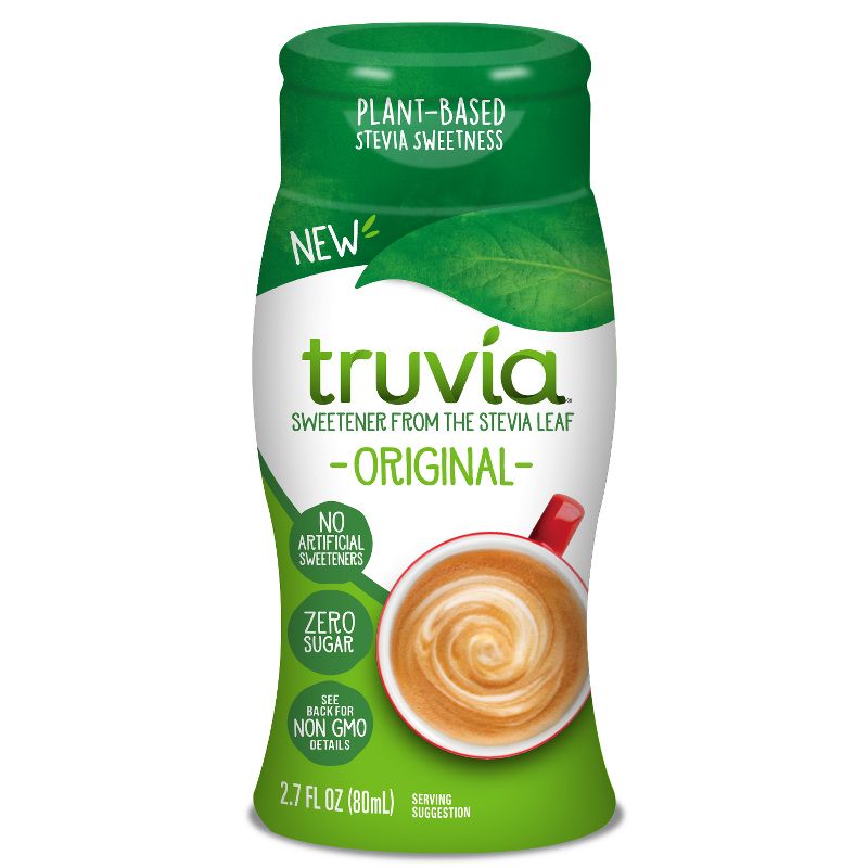 Truvia Calorie-Free Original Liquid Stevia Sweetener - 2.7oz, 1 of 8