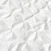 Lush Décor Crib Bedding Set Ravello Pintuck Embellished Soft Baby/Toddler - White - 3pc - 3 of 4