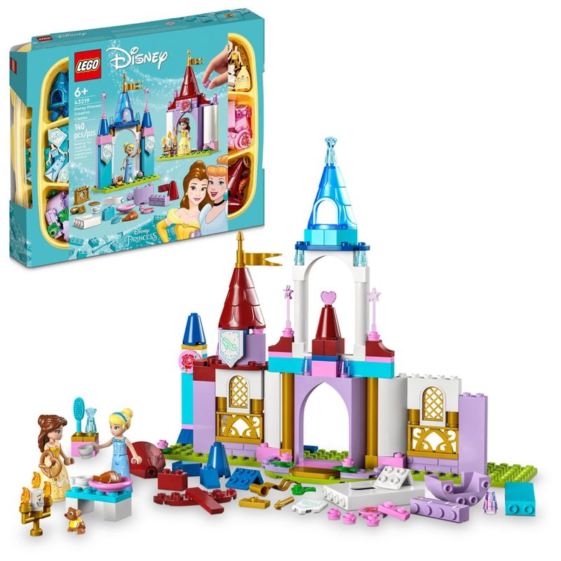 LEGO Disney Princess Creative Castles Toy Playset​ 43219, 1 of 10