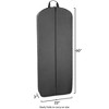 WallyBags 60" Premium Tri-Fold Travel Garment Bag with exterior pocket - 2 of 4
