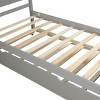Streamdale Platform Bed with Twin Size Trundle, Twin Size Frame, Gray - 4 of 4