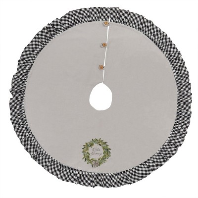 Park Designs Winter Blessings Tree Skirt - 52'' - Gray