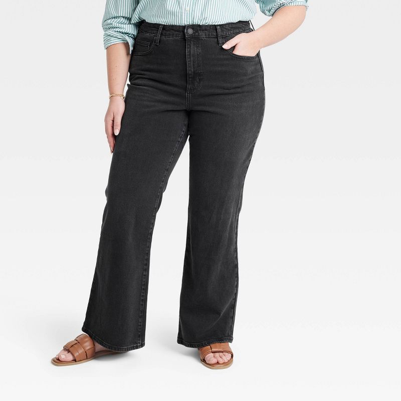 Women's High-Rise Flare Jeans - Universal Thread™, 1 of 9