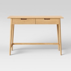 Loring Wood Secretary Desk With Hutch Vintage Oak - Project 62™ : Target