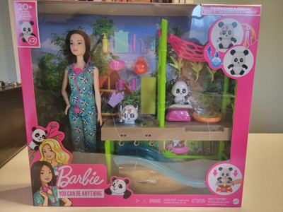 Barbie and clearance panda