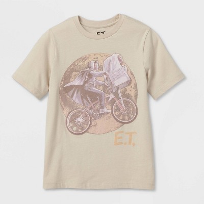 Boys' E.T. Short Sleeve Graphic T-Shirt - Beige