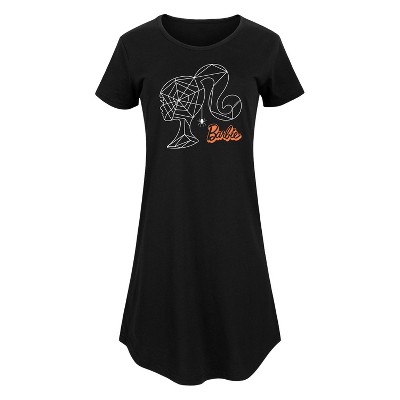 Women's - Barbie - Web Head Graphic T-shirt Dress