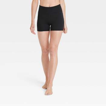 Women's Brushed Sculpt Mid-Rise Bike Shorts 4" - All In Motion™