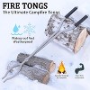 attop 40" Fire Tongs Firewood Grabbers - 2 of 4