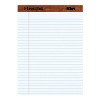 TOPS "The Legal Pad" Ruled Perforated Pads 8 1/2 x 11 3/4 White 50 Sheets Dozen 7533 - 4 of 4