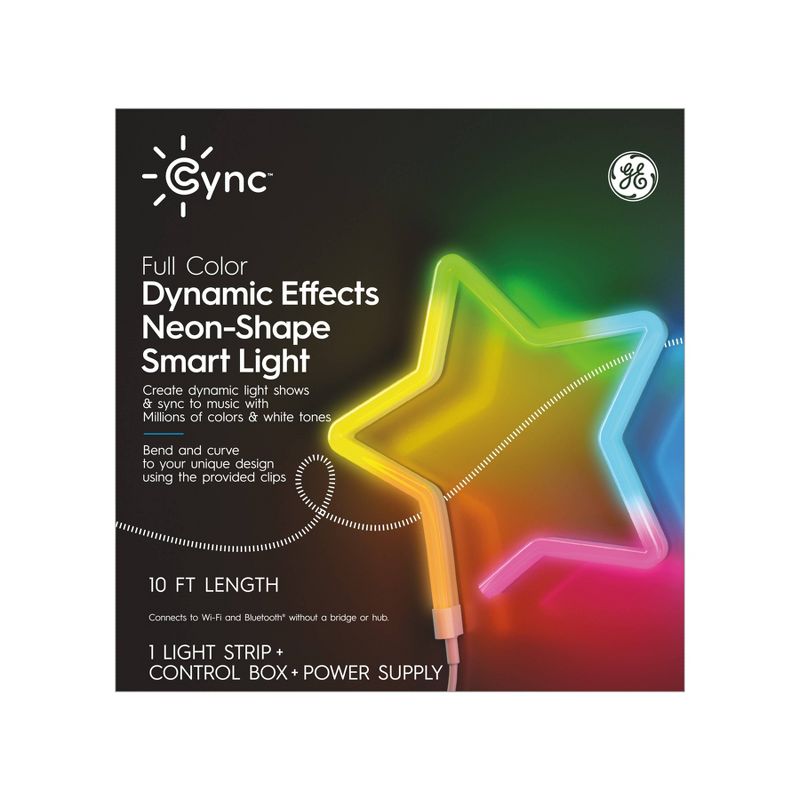 GE 10&#39; Cync Dynamic Effects Neon Rope, 2 of 5