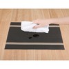 REGALWOVEN Vinyl Kitchen Dining Table Washable Heat Resistant Wipeable Placemats 8 Pcs - 3 of 4